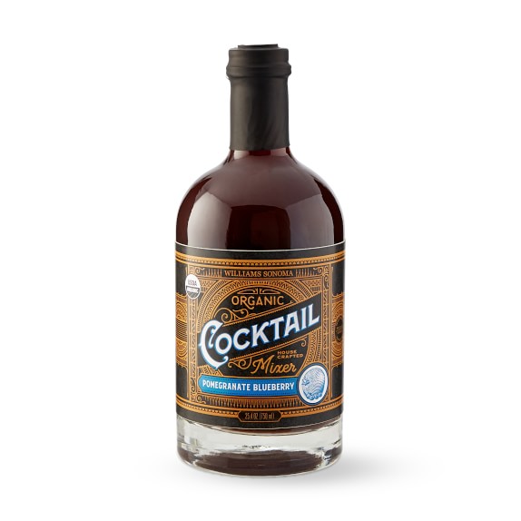 Williams Sonoma Organic Cocktail Mix, Pomegranate Blueberry