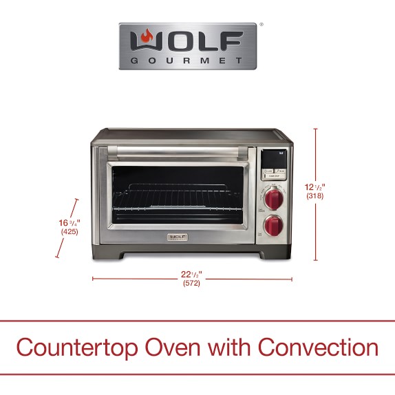 Wolf Gourmet Countertop Oven Elite Williams Sonoma Wolf Gourmet Countertop Oven Elite Red Scroll To Next Item