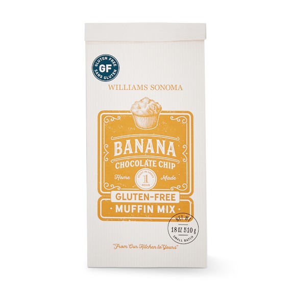 Williams Sonoma Muffin Mix, Gluten-Free Banana Chocolate Chip