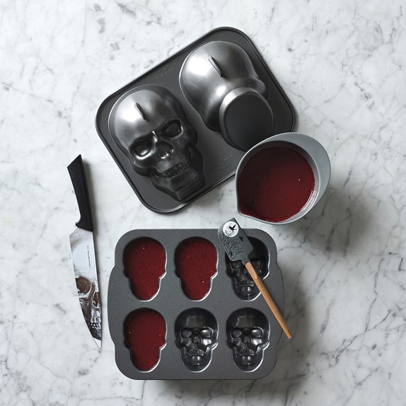 Nordic Ware Skull Halloween Cake Pan Halloween Baking Pans Williams
