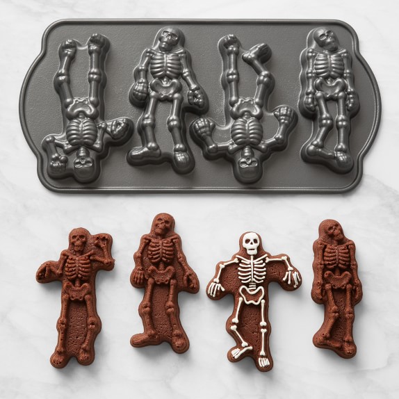 Nordic Ware Halloween Skeleton Cakelet Pan