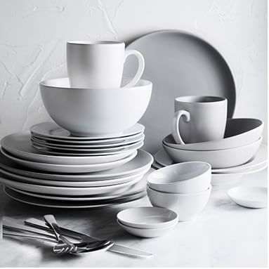 Gray Brown Marble Tableware Bars dinnerware collections dinnerware sets