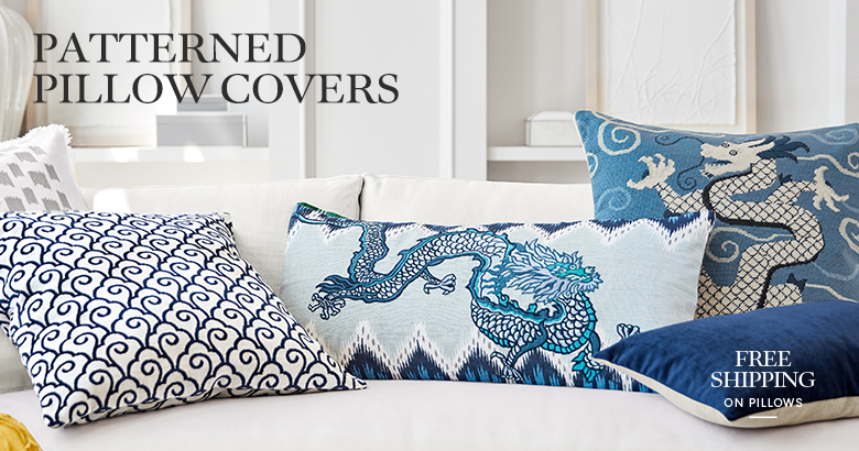 Patterned Pillow Covers