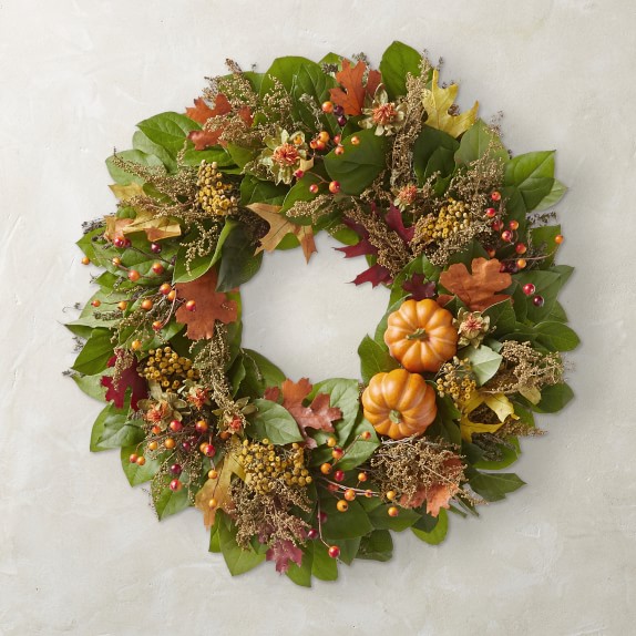 Fall Pumpkin Wreath, 22