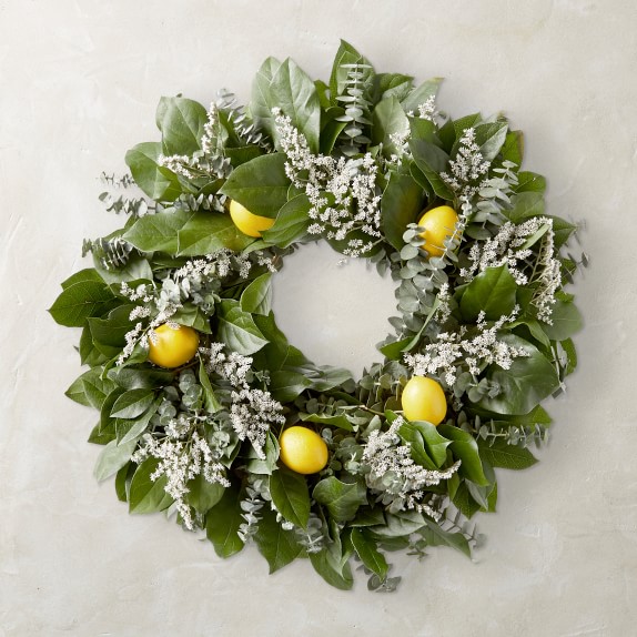 Sicily Lemon Wreath, 20