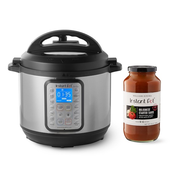 Instant Pot 8-Qt. Duo Plus with Instant Pot Bolognese Starter Sauce