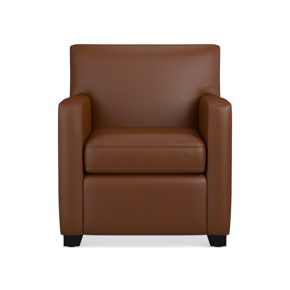 Brighton Chair Italian Distressed Leather Iron
