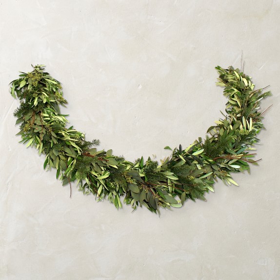 Wild Olive Garland, 6-Ft.