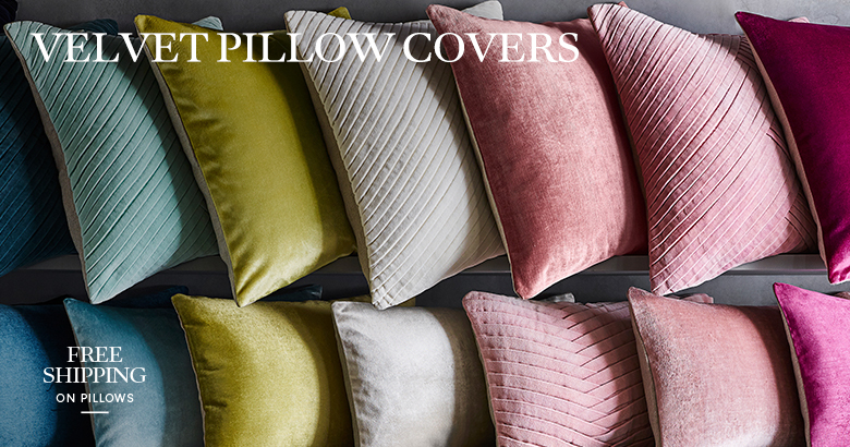 Velvet Pillow Covers