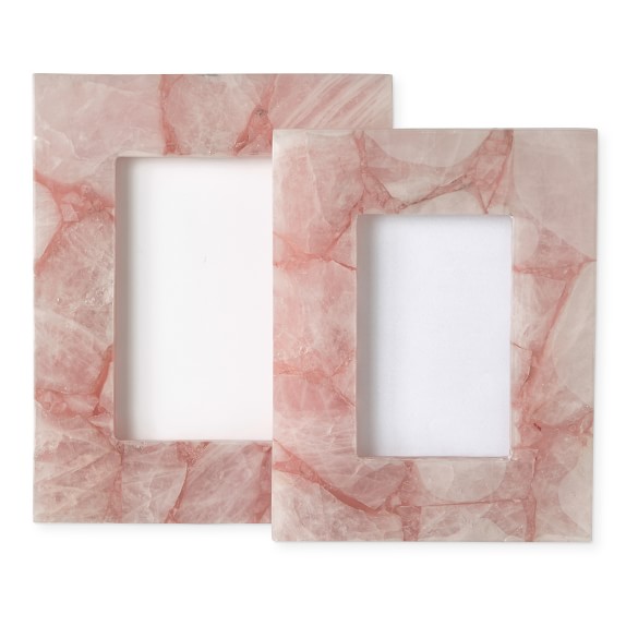 Rose Quartz Picture Frame Williams Sonoma