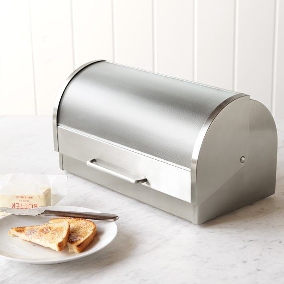 High Capacity Bread Stor Extra Large Metal Bread Box Countertop