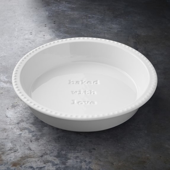 Open Kitchen By Williams Sonoma Ceramic Pie Pan With Baked With