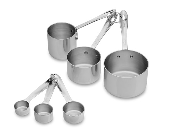 All Clad Odd Sized Measuring Cups Spoons