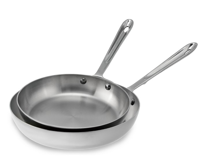 Сковородка из нержавейки. Stainless Steel 9 oz. All for you сковорода.