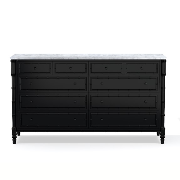 Hampstead 10 Drawer Long Dresser