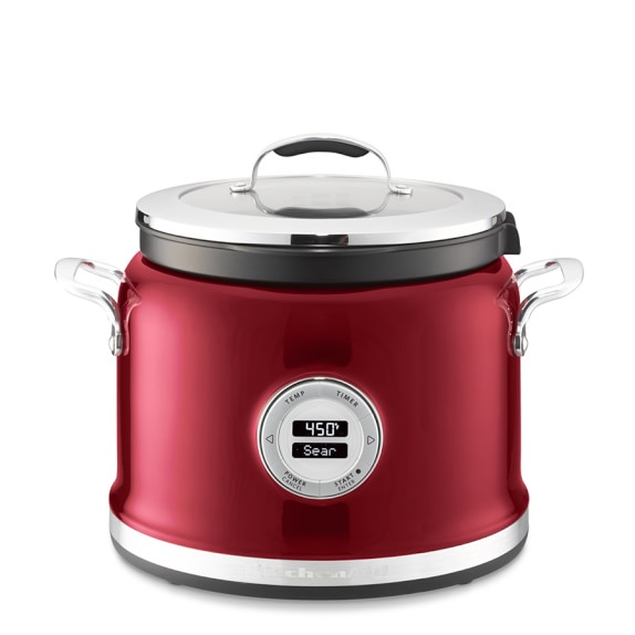 KitchenAid® 4Qt. StainlessSteel MultiCooker with Steam/Roast Rack