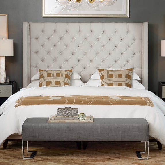 Presidio Extra Tall Tufted Bed