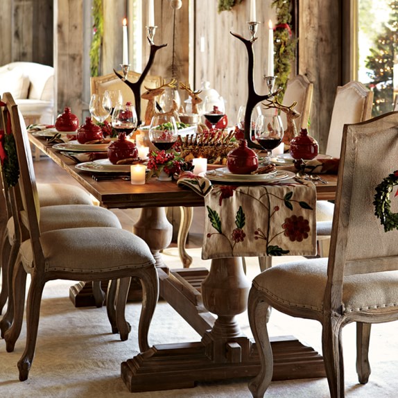 Balustrade Rectangle Dining Table Williams Sonoma