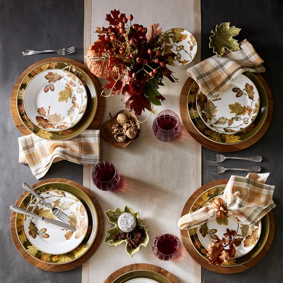 Providence Wood Charger Plate Williams Sonoma