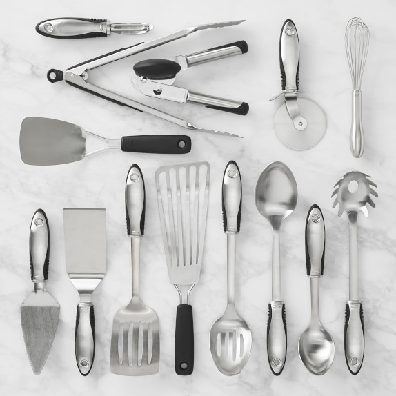 Oxo Stainless Steel 15 Piece Utensil Set Williams Sonoma