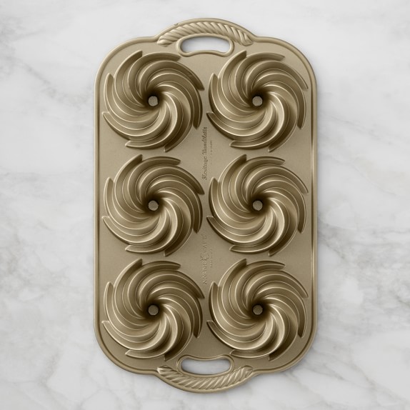Nordic Ware Mini Heritage Bundt Cake Pan Williams Sonoma