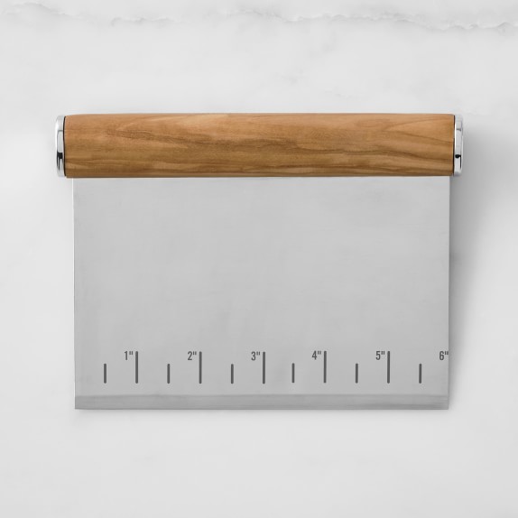 Williams Sonoma Olivewood Bench Scraper Baking Tools Williams