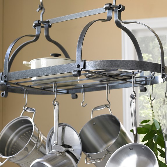 Enclume Double Dutch Crown Ceiling Pot Rack Williams Sonoma