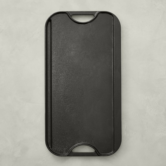 Lodge CastIron Double Burner Reversible Grill/Griddle Williams Sonoma