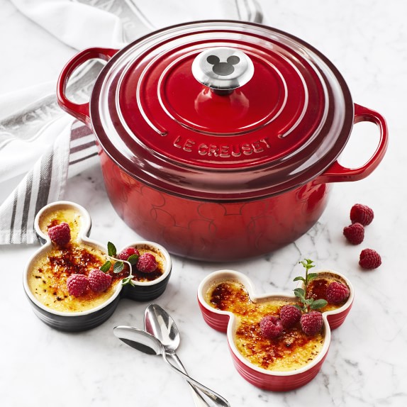 Le Creuset Mickey Mouse 90th Birthday Celebration Cast Iron Round
