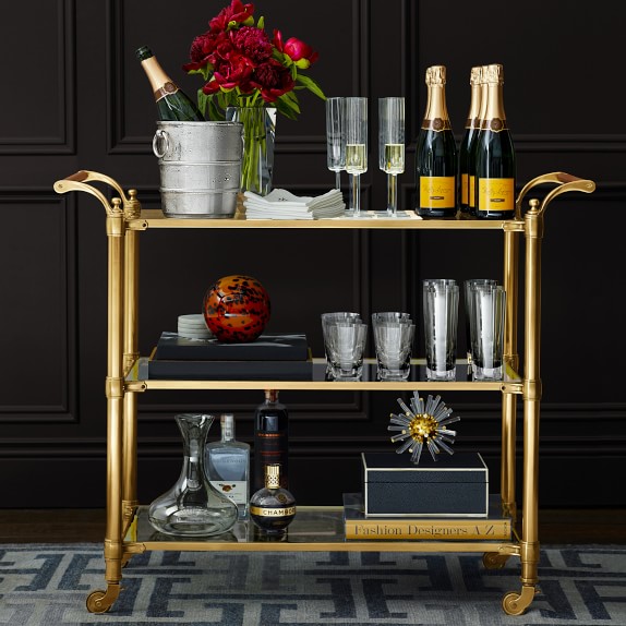 Williams sonoma home bar cart Williams sonoma home bar cart