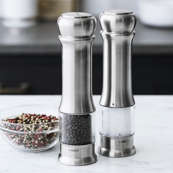Williams Sonoma Electric Salt & Pepper Mills Williams Sonoma