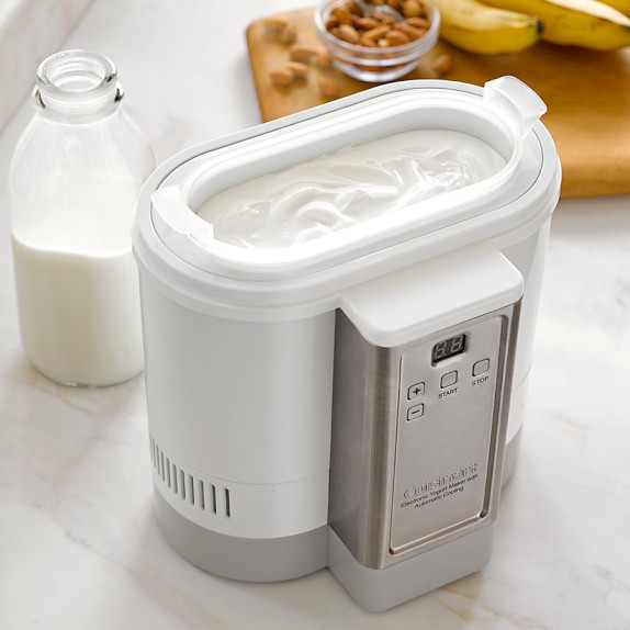 Cuisinart Electric Yogurt Maker with Automatic Cooling Williams Sonoma