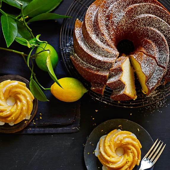 Nordic Ware Mini Heritage Bundt Cake Pan Williams Sonoma