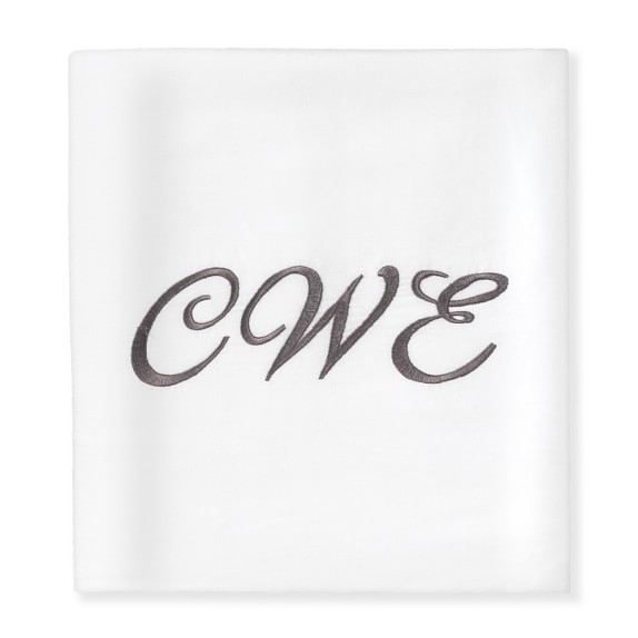 Chambers Italian Washed Linen Sheet Set, White Williams Sonoma