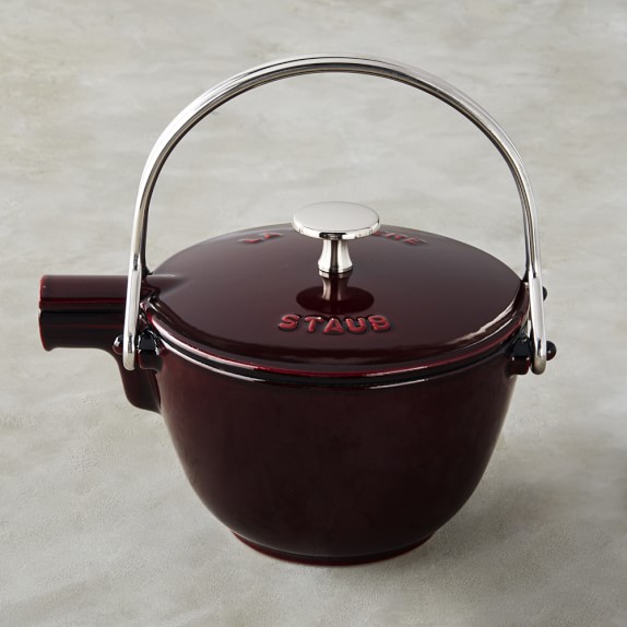 Staub Cast Iron Round Tea Kettle