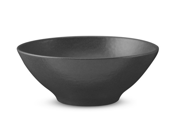 Apilco Reglisse Bowls, Set of 4, Black