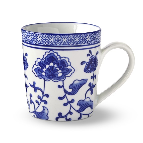 Ginger Jar Mug, Each, Blue