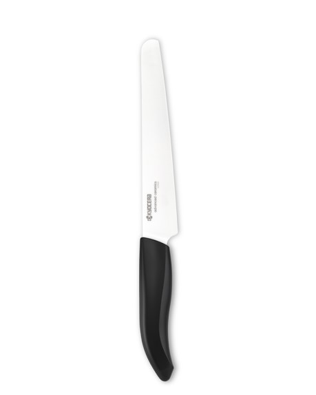 Kyocera Revolution Ceramic Serrated Slicing Bread Knife, 7