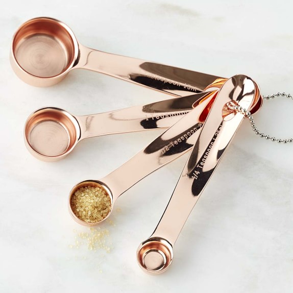Copper Measuring Spoons Williams Sonoma