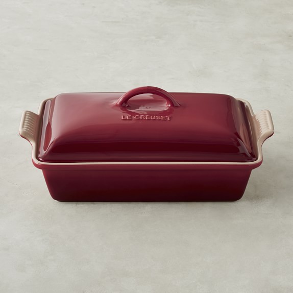 Le Creuset Stoneware Rectangular Covered Casserole, 12 1/2