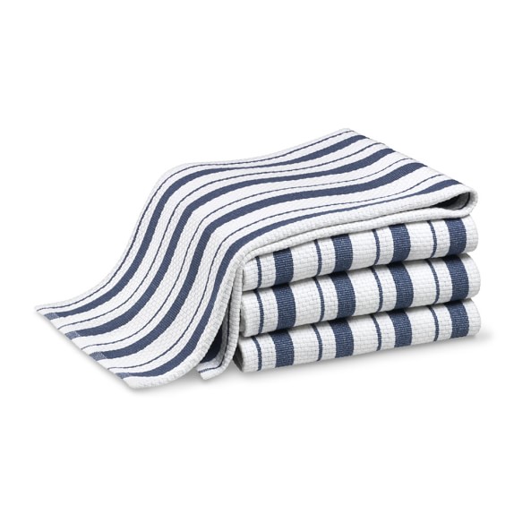 Williams Sonoma Clic Striped Kitchen Towels Set Of 4 Williams Sonoma Clic Striped Kitchen