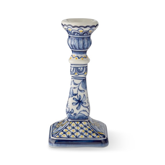 Azulejo Taper Holder, Medium