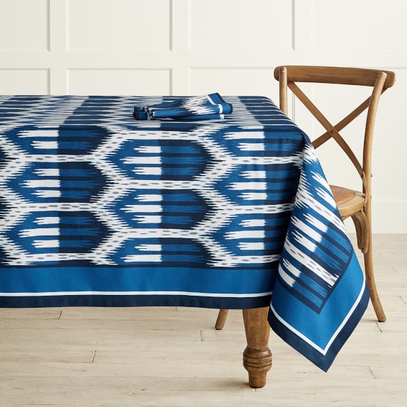 Schumacher Ikat Tablecloth, 70