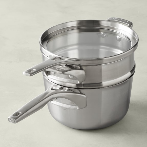 Calphalon Premier Space Saving Stainless Steel Sauce Pot With