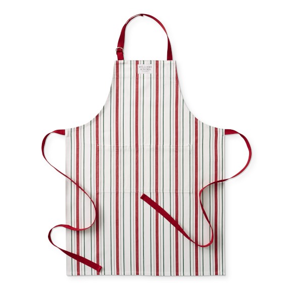 Holiday Stripe Adult Apron