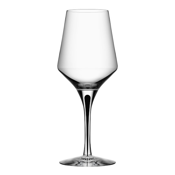 Orrefors Metropol White Wine Glasses, Set of 2