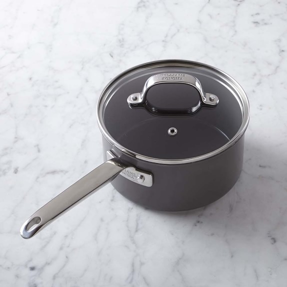Williams Sonoma Professional Ceramic Nonstick Sauce Pan with Lid, 2-Qt.