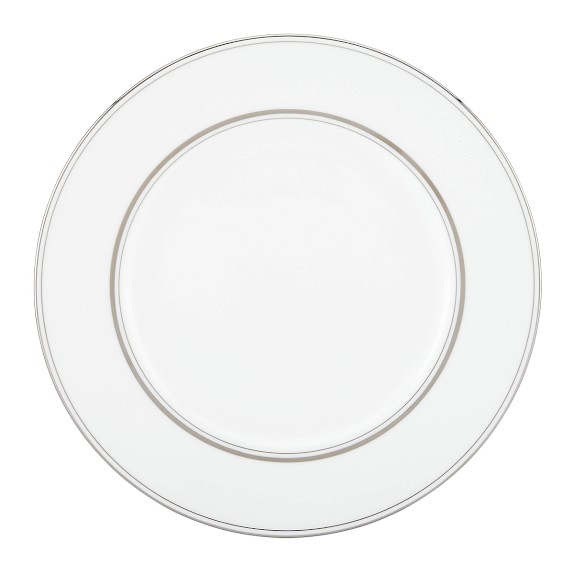 kate spade new york Library Lane Platinum Dinner Plate
