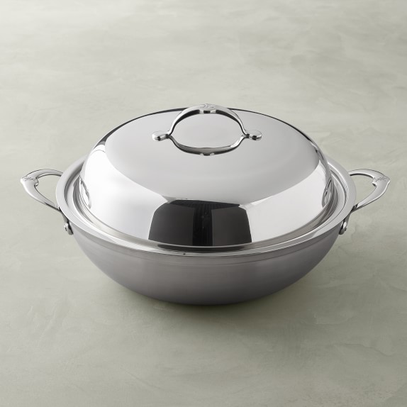 Hestan ProBond Stainless-Steel Covered Wok, 14