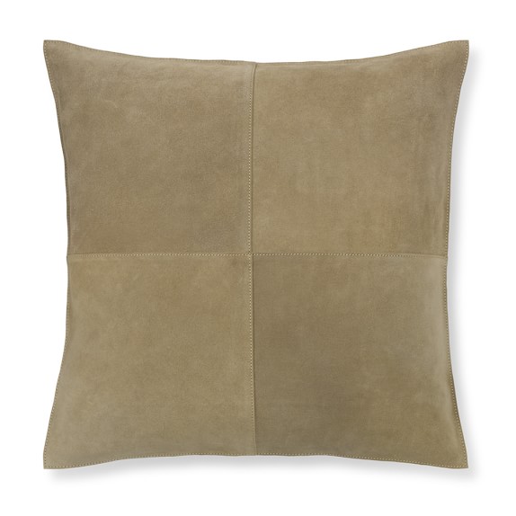 Suede Four Panel Pillow Cover 18
